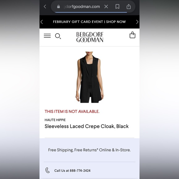 Revolve Haute Hippie Sleeveless Lace Crepe Cloak Vest in Swan (Ivory/Pearl) Sz 8 - Picture 10 of 10